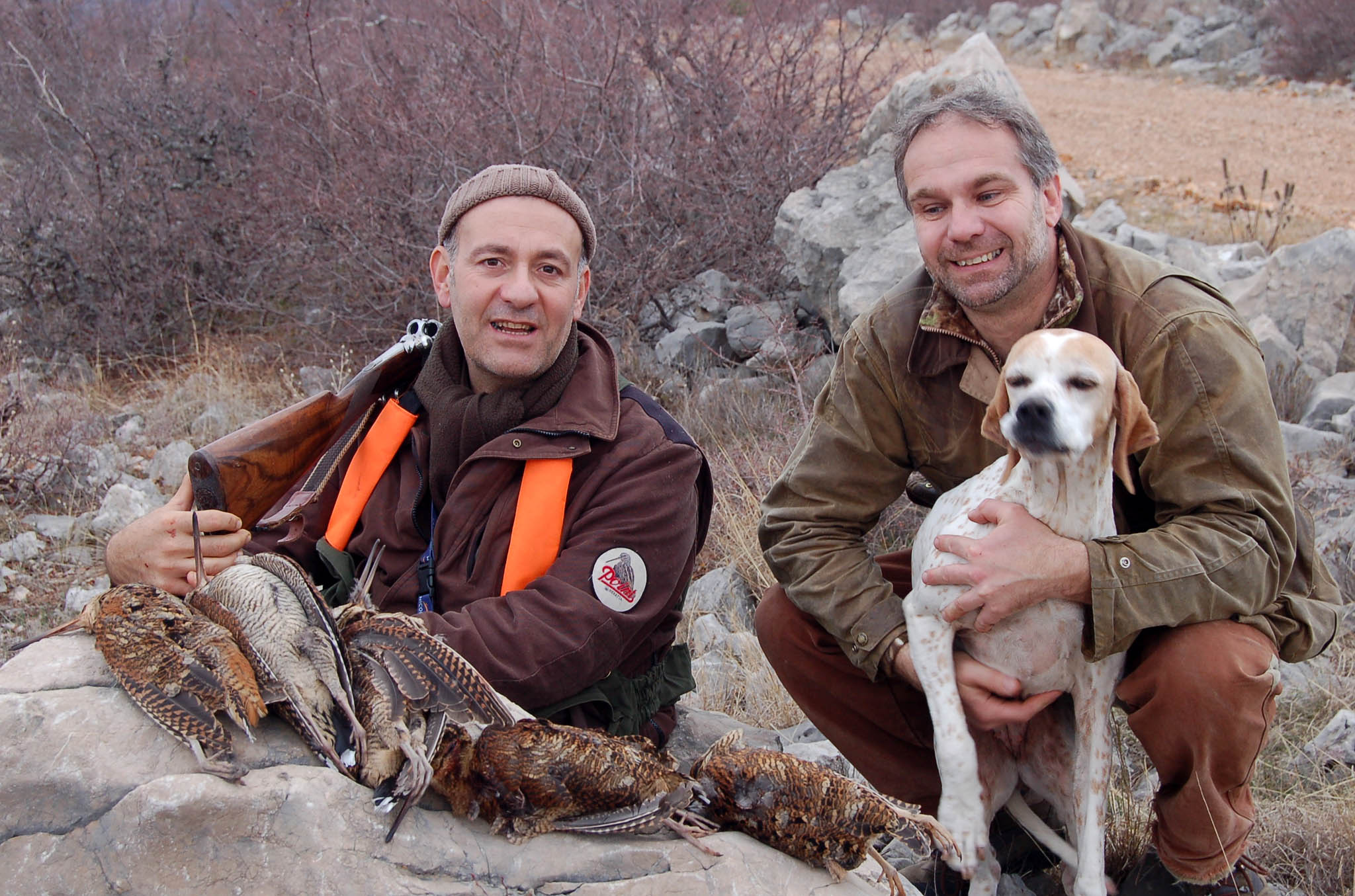 abbigliamento-da-caccia: Abbigliamento del cacciatore di beccacce