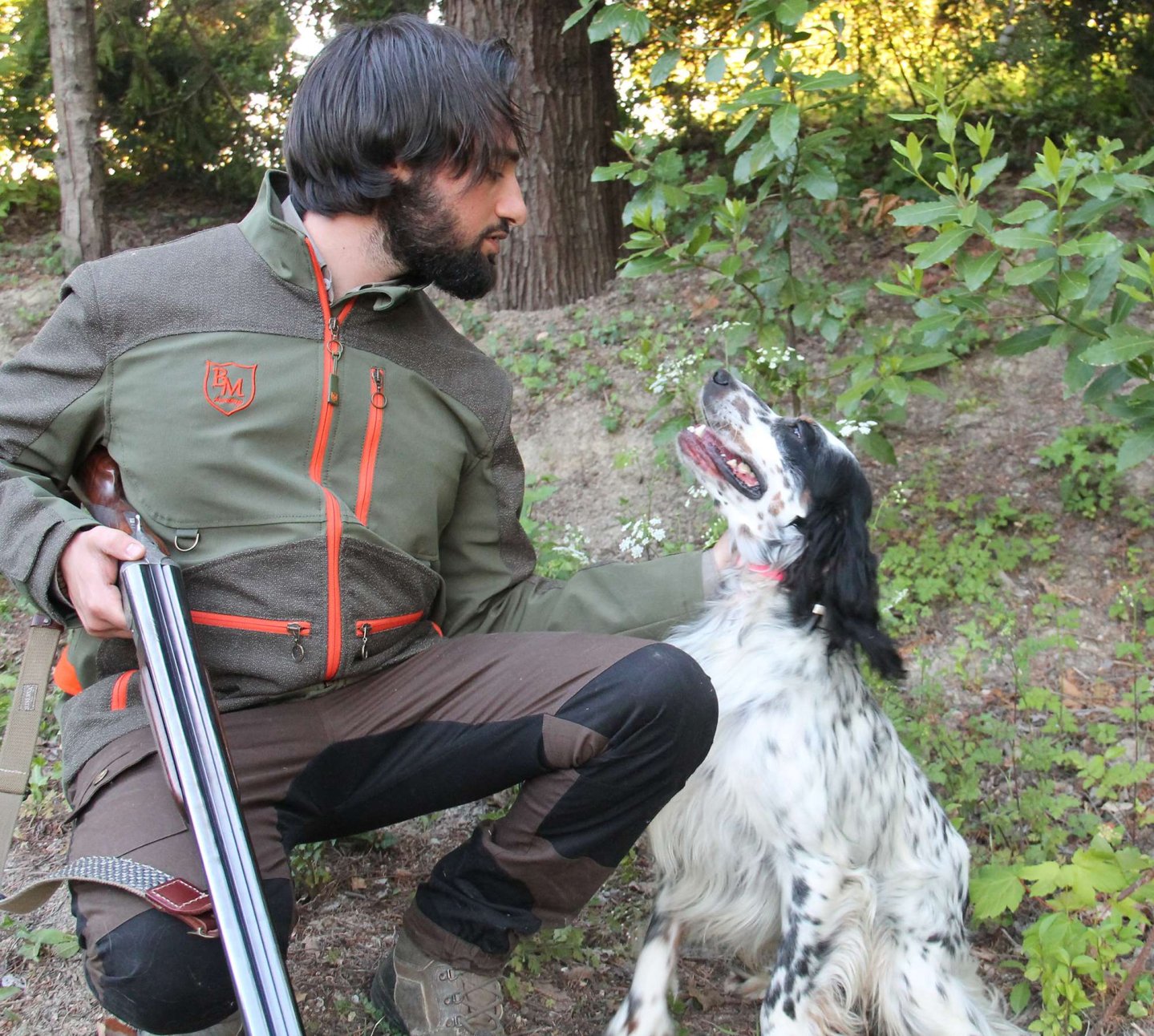 Biemme Hunting: la nuova giacca Extreme Woodcock Cacciatore con setter