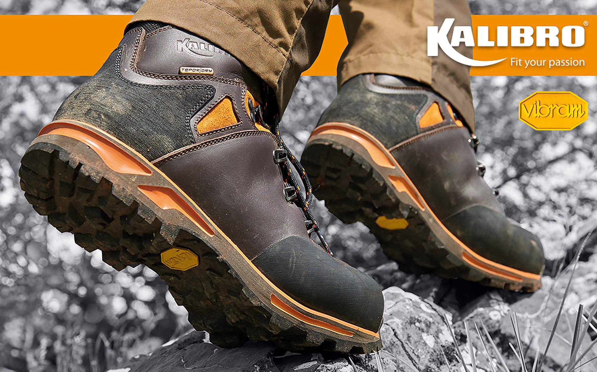 scarponi-da-caccia: Kalibro Hunter Pro High Visibility, scarpone ad alta visibilità scarponi-da-caccia: Kalibro Hunter Pro High Visibility, scarpone ad alta visibilità