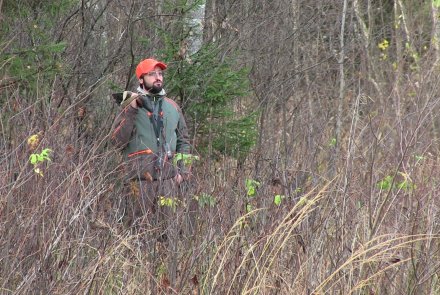 Caccia nel bosco con Lexel Hunting: giacca Valkan e pantalone Axtar Plus Giacca Lexel Hunting Valkan