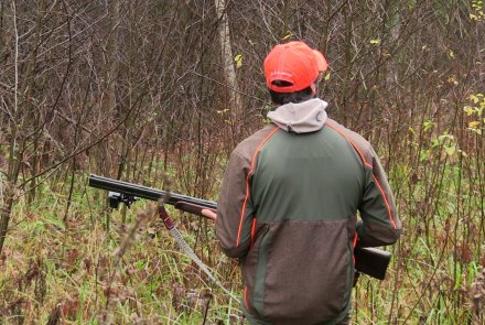 Caccia nel bosco con Lexel Hunting: giacca Valkan e pantalone Axtar Plus Giacca da caccia Lexel Hunting Valkan