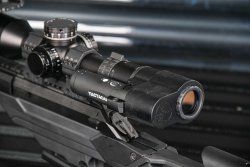 Tactacam 5.0 Action Camera sul cannocchiale Steiner