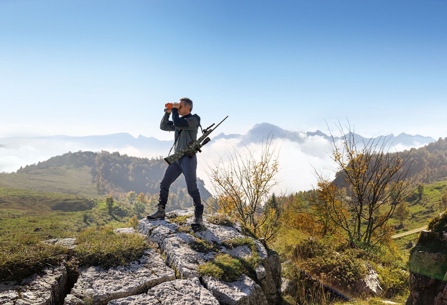 Zamberlan Aspen GTX RR Cacciatori in montagna con scarponi Zamberlan Aspen GTX RR