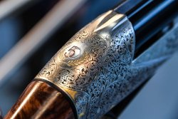 Benelli Raffaello 50° Anniversary Incisioni sulla carcassa del Benelli Raffaello 50° Anniversary