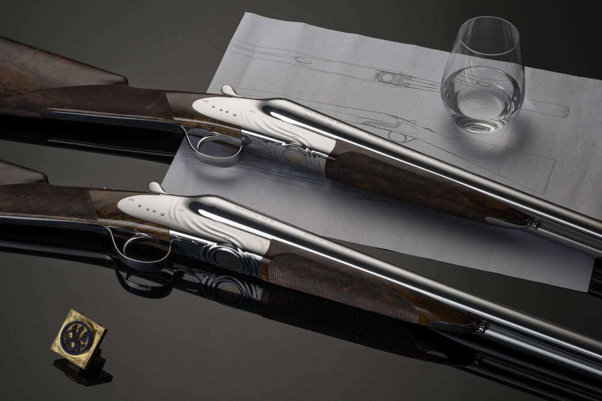 beretta: Beretta 1526 Parallelo: una coppia di doppiette dalla eleganza fluida, per celebrare mezzo millennio.