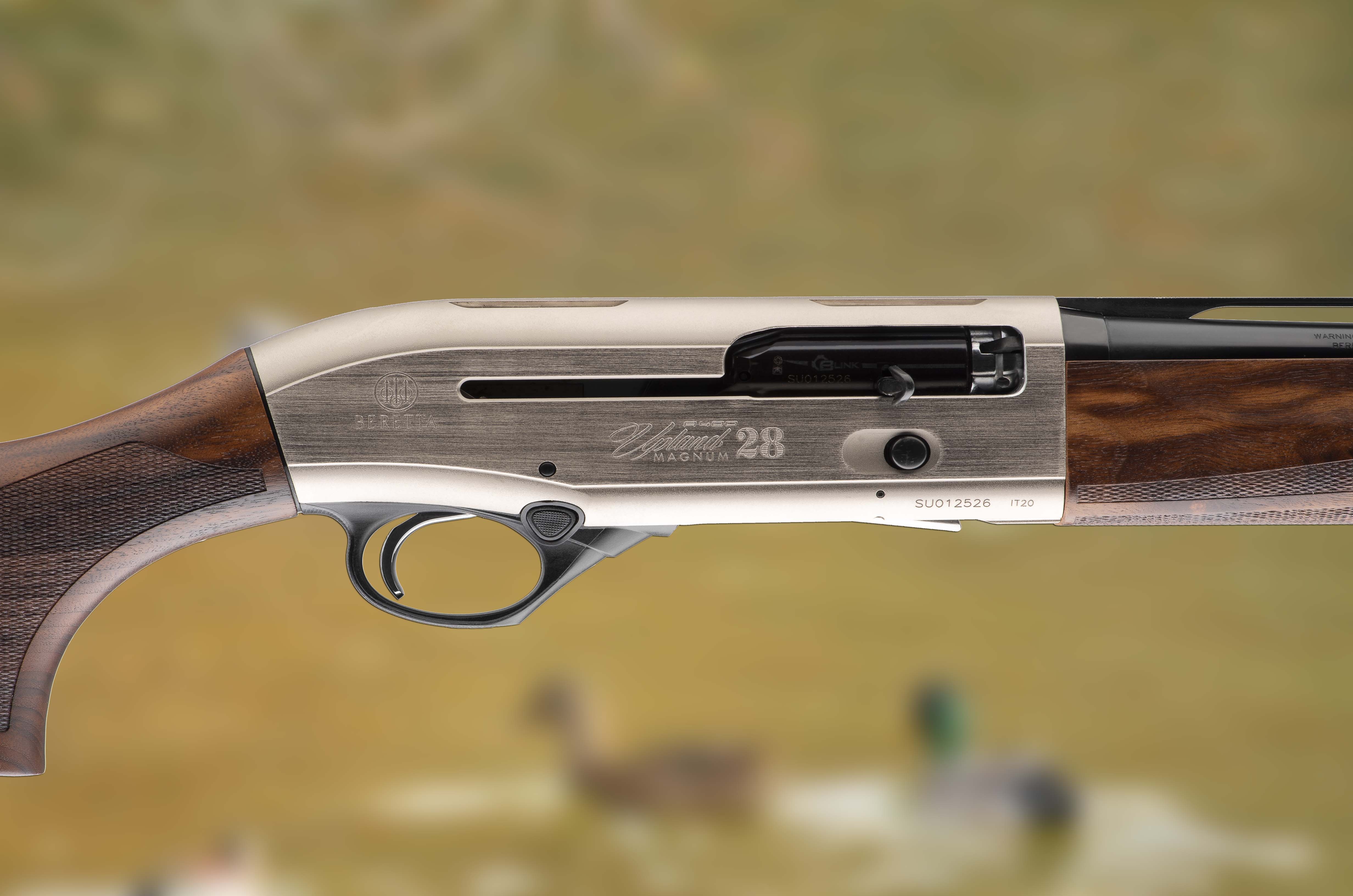 beretta: Semiautomatico Beretta A400 Upland in calibro 28 Magnum, nuovo look e nuova lunghezza di canna