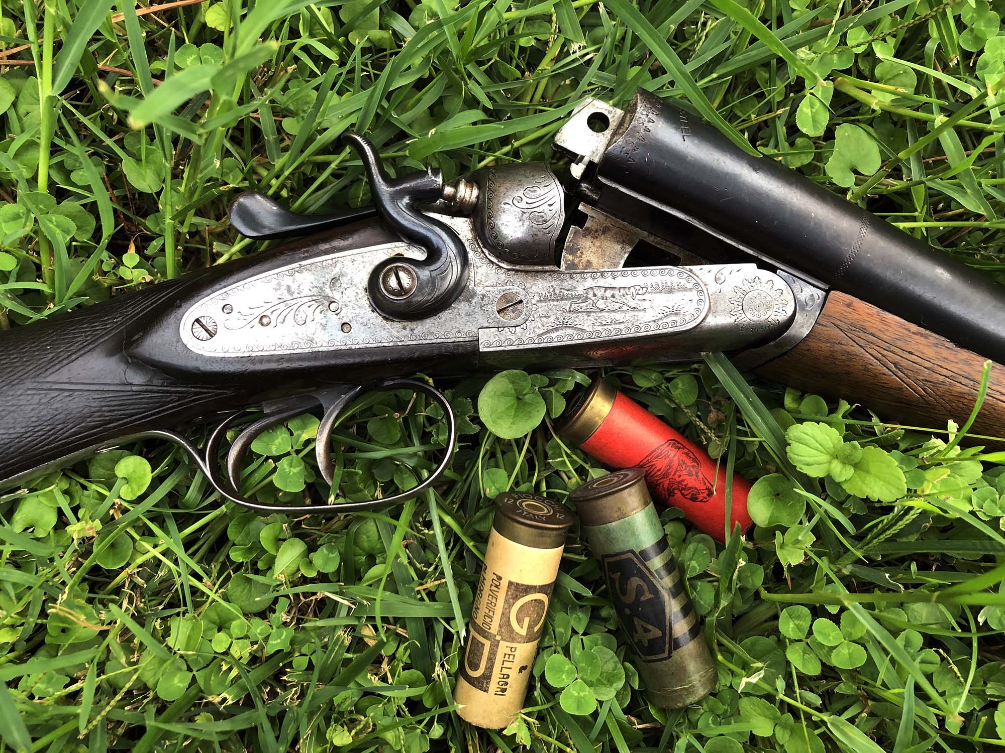 doppiette: Caccia d'altri tempi: la doppietta del nonno