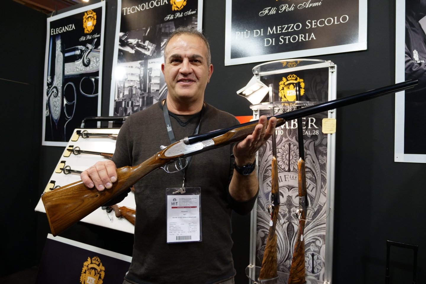 Doppiette Poli: serie limitata su bascula Bernardelli Antonio Poli ci presenta la nuova doppietta Poli su bascula Bernardelli