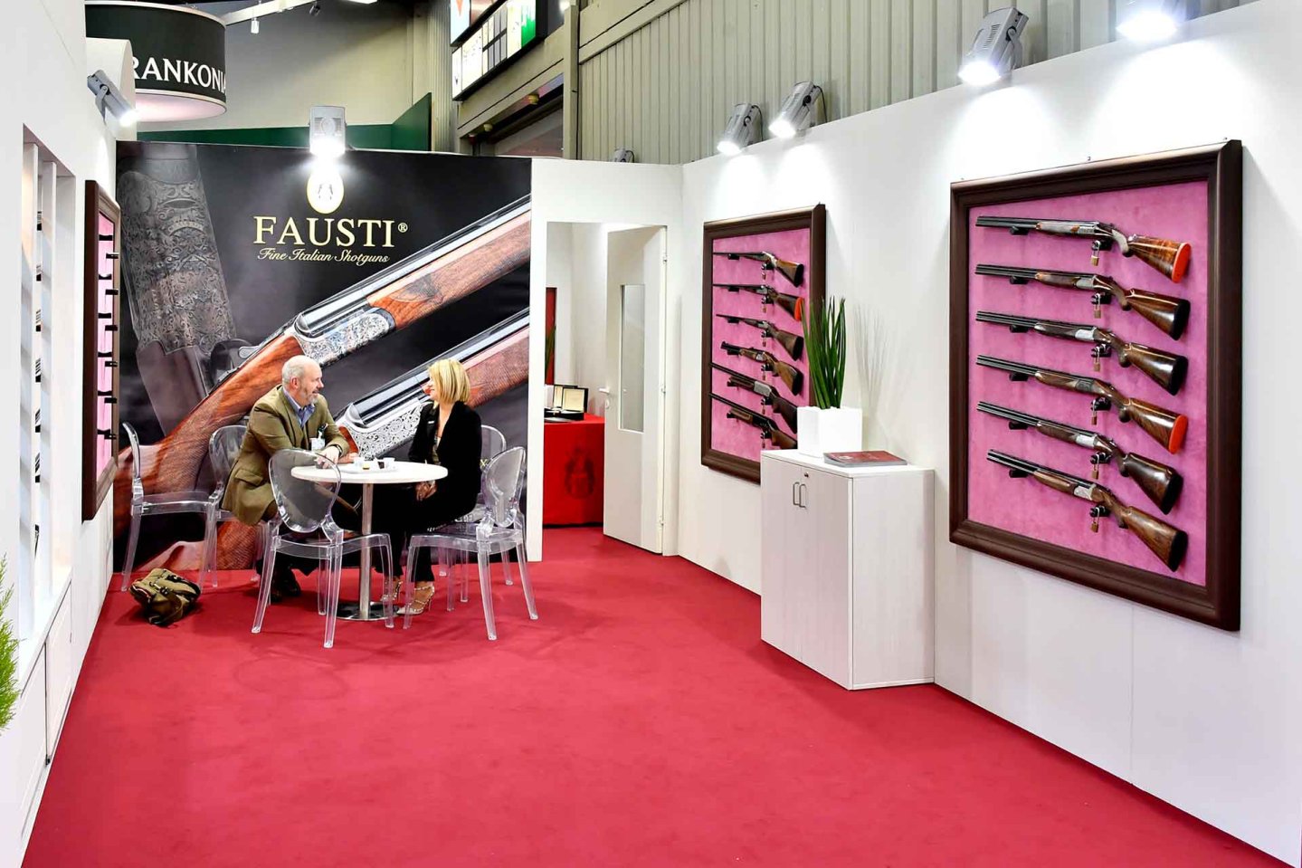 I 70 anni di Fausti Stefano Arms Stand Fausti a IWA 2018