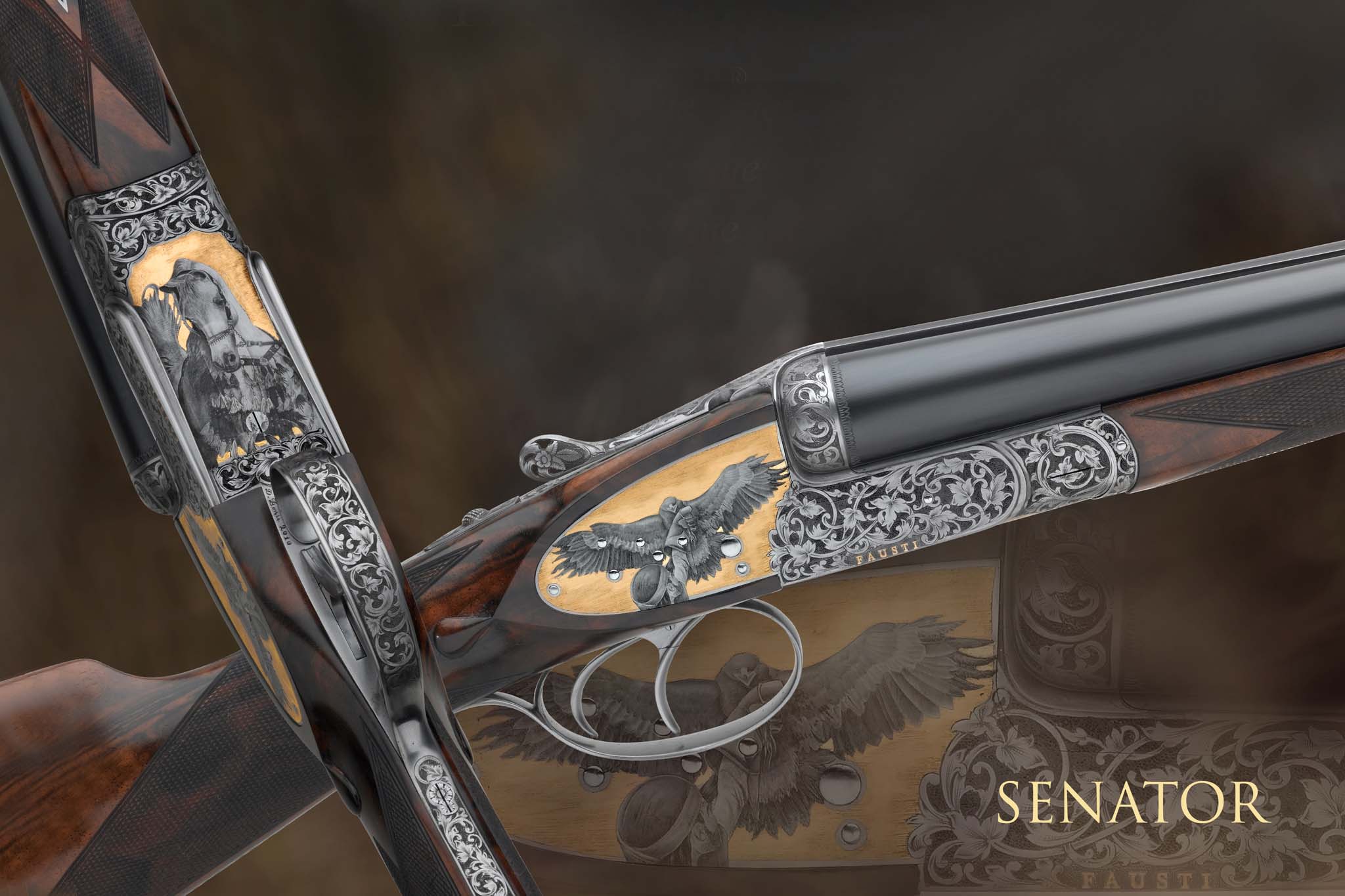 fucili: Fausti Senator: elegante doppietta side-lock