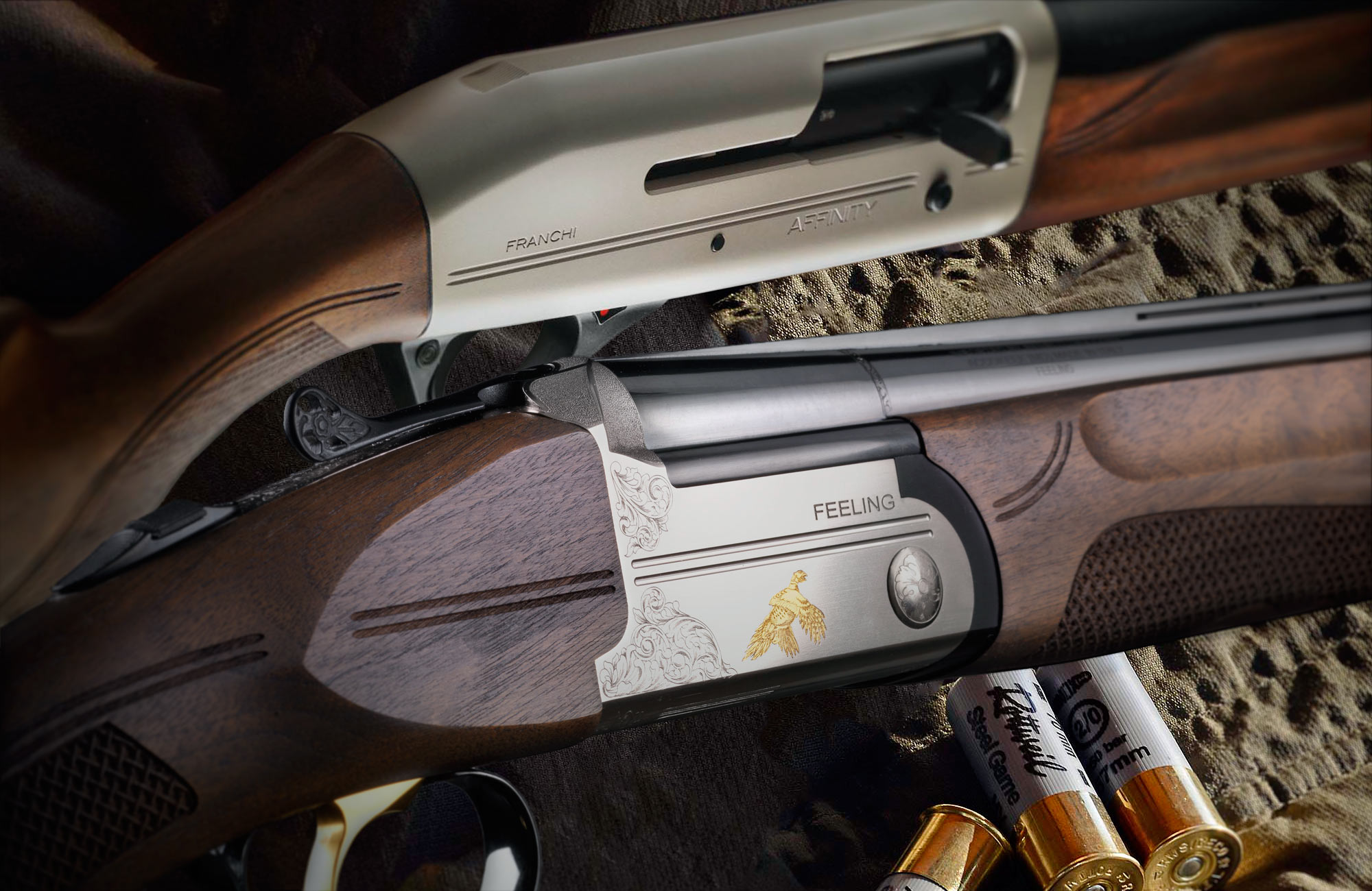 franchi: Franchi Feeling Select e Affinity White, sovrapposto e semiautomatico per la caccia alla nobile stanziale