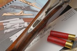 Sicura del fucile Piotti droplock modello Fabio