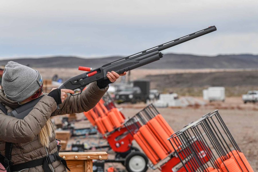 Savage Renegauge Field Svage Renegauge Field alla prova di tiro nel deserto del Nevada