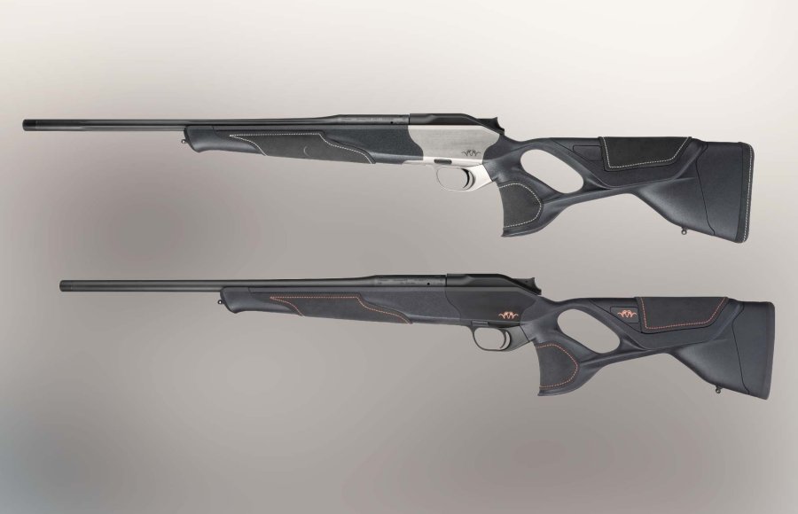 Blaser R8 Ultimate Silverstone (oben), R8 Ultimate Rosé