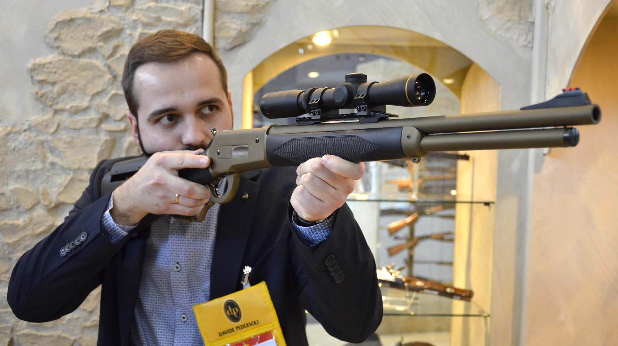 pedersoli-davide: Carabina a leva Pedersoli Boarbuster Mark II