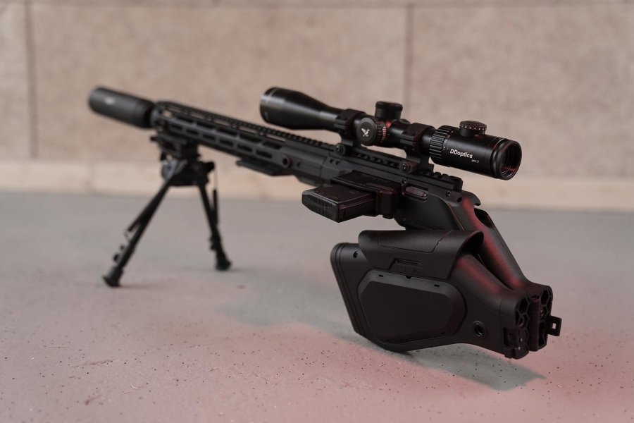 Sistema Hera Arms H6 con cannocchiale DDoptics