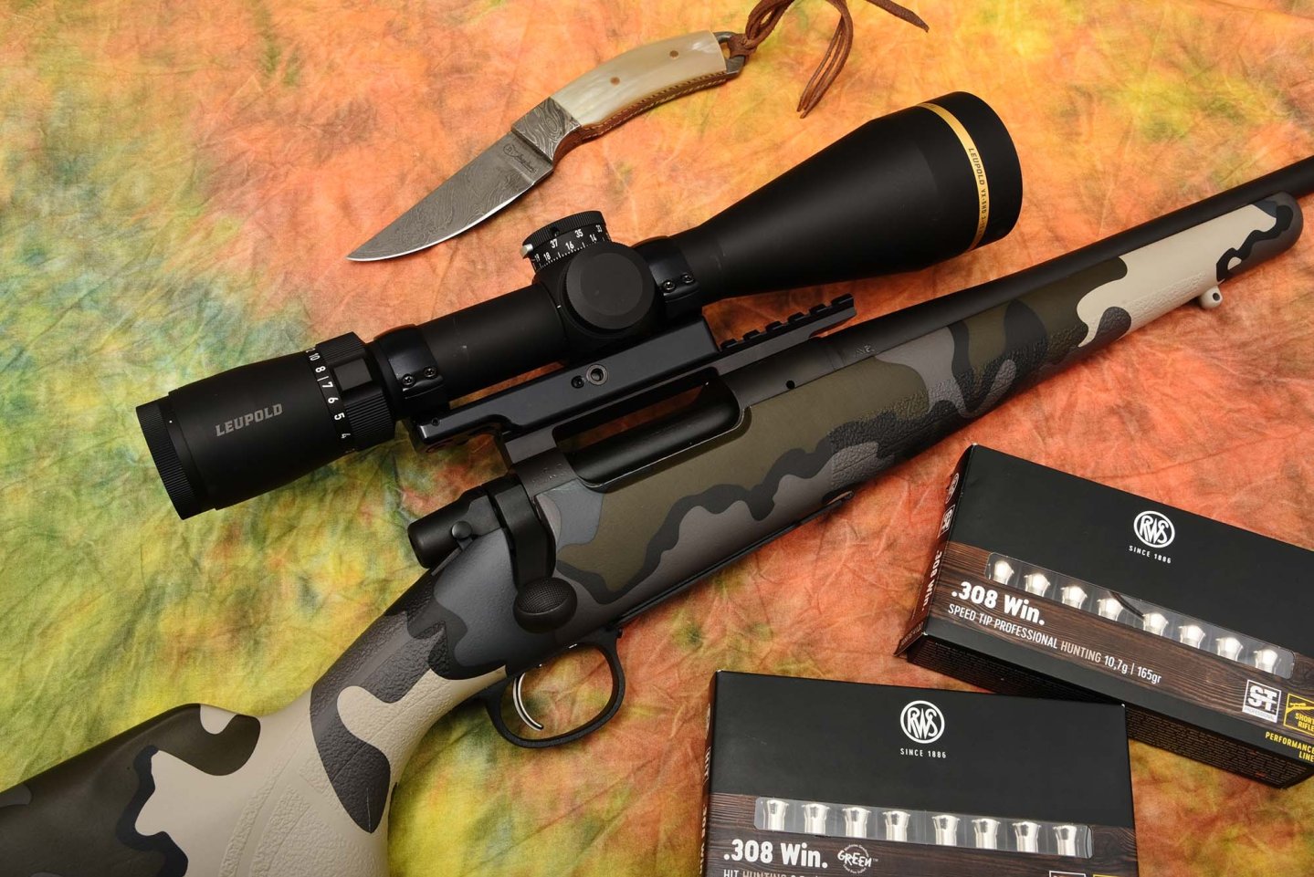 Remington Seven Kuiu con cannocchiale Leupold