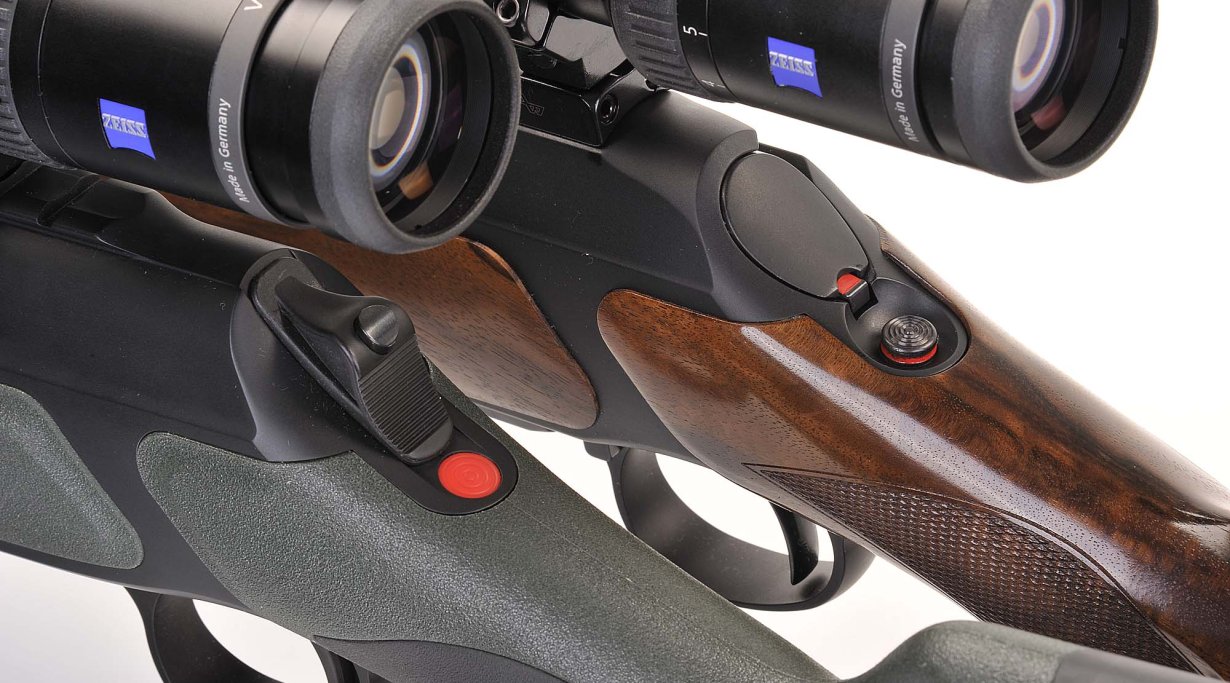 Sauer 202 e 303: pulsante sicura