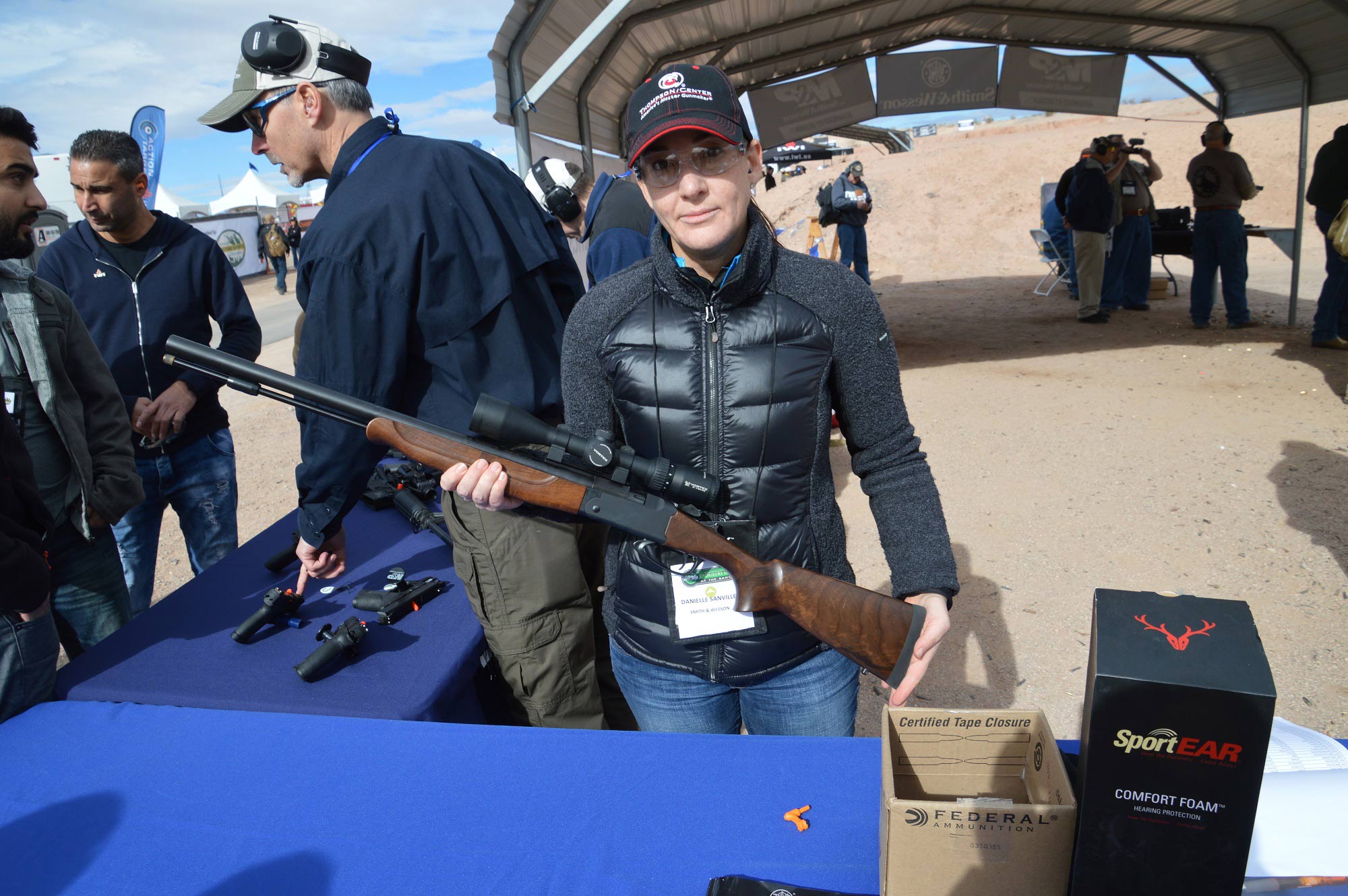 thompson-center-arms: Thompson Center Strike, fucile ad avancarica