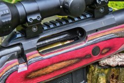 Slitta Picatinny sulla carabina Unique Alpine JPR-1 Kodiak in calibro .243 Winchester