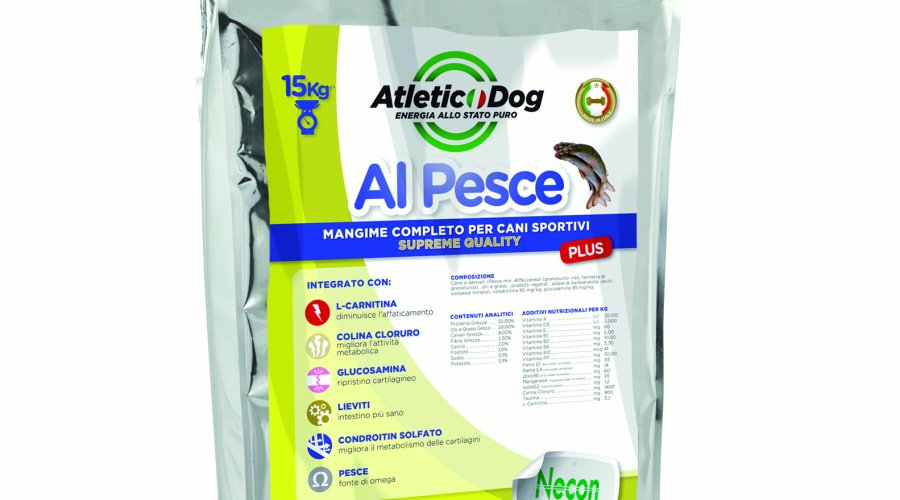 Sacco Atletic Dog Plus al pesce