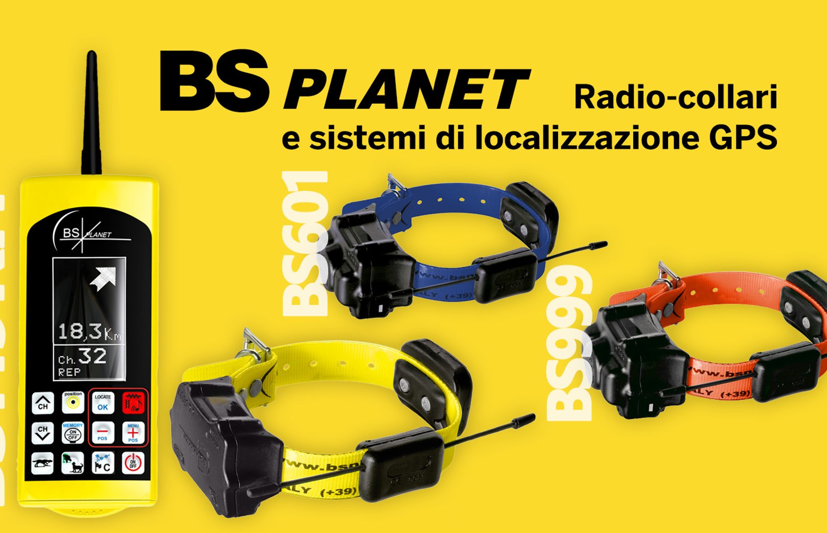 BS localizzatori e radiocollari GPS all4shooters