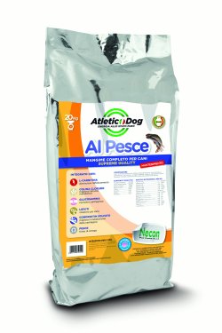 Cinofilia dieta estiva Atletic Dog Sacco Atletic Dog formula al Pesce