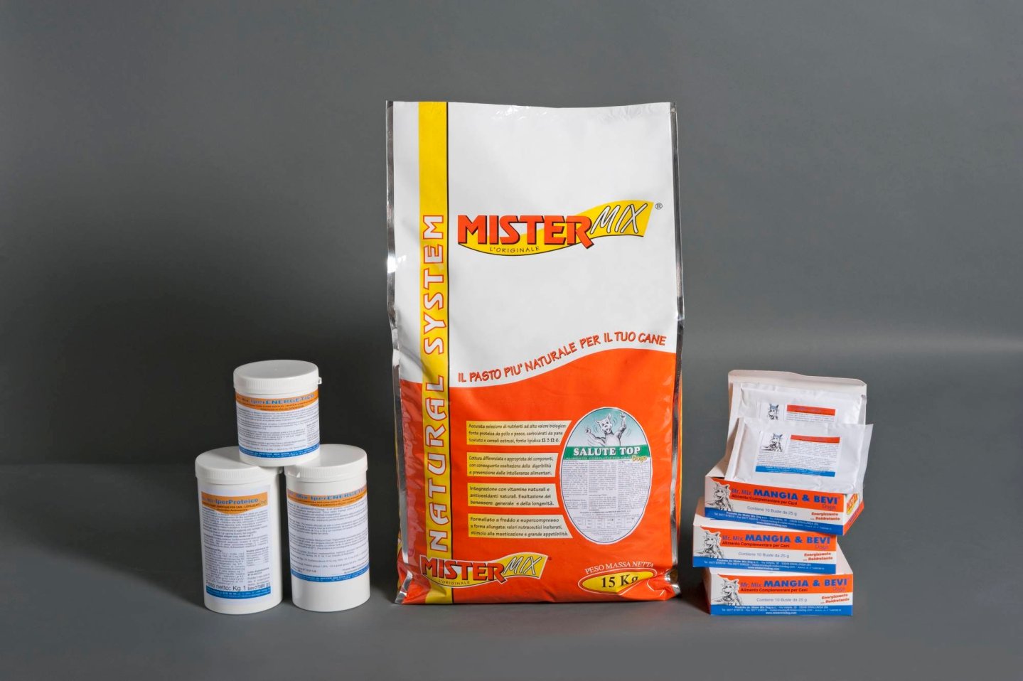 Mister Mix Dog: alimenti complementari Prodotti Mister Mix Dog