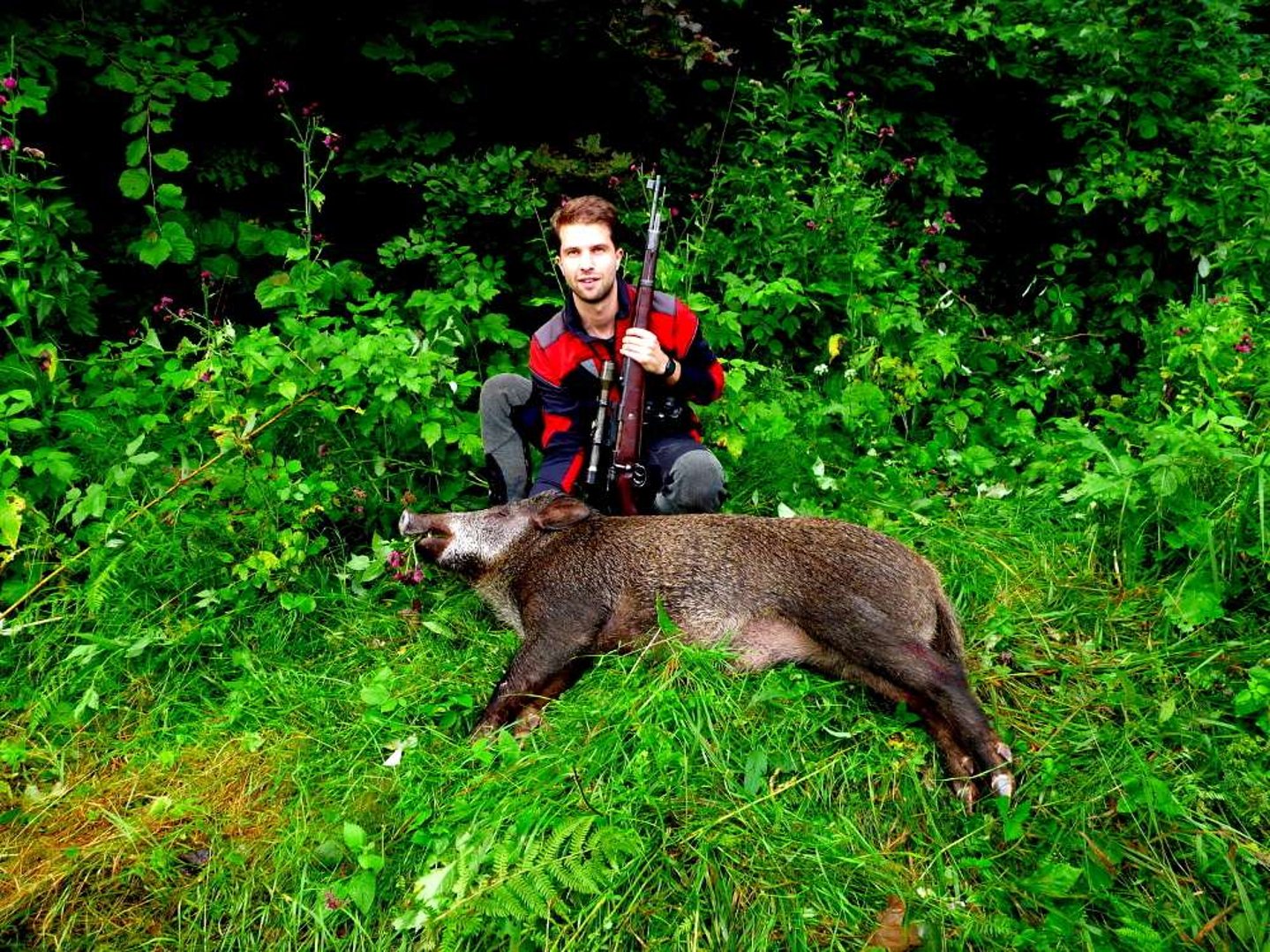 Munizione 8X57js VS .30-06 Spr. Cacciatore con cinghiale