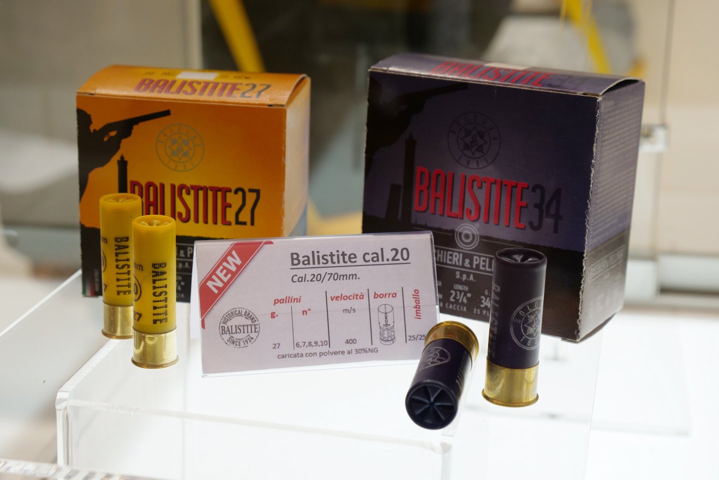Baschieri & Pellagri presenta tre nuove cartucce: Mygra per acquatici, Hyper Shock per cinghiale e Balistite calibro 20 Confezioni di cartucce Baschieri & Pellagri Balistite 20