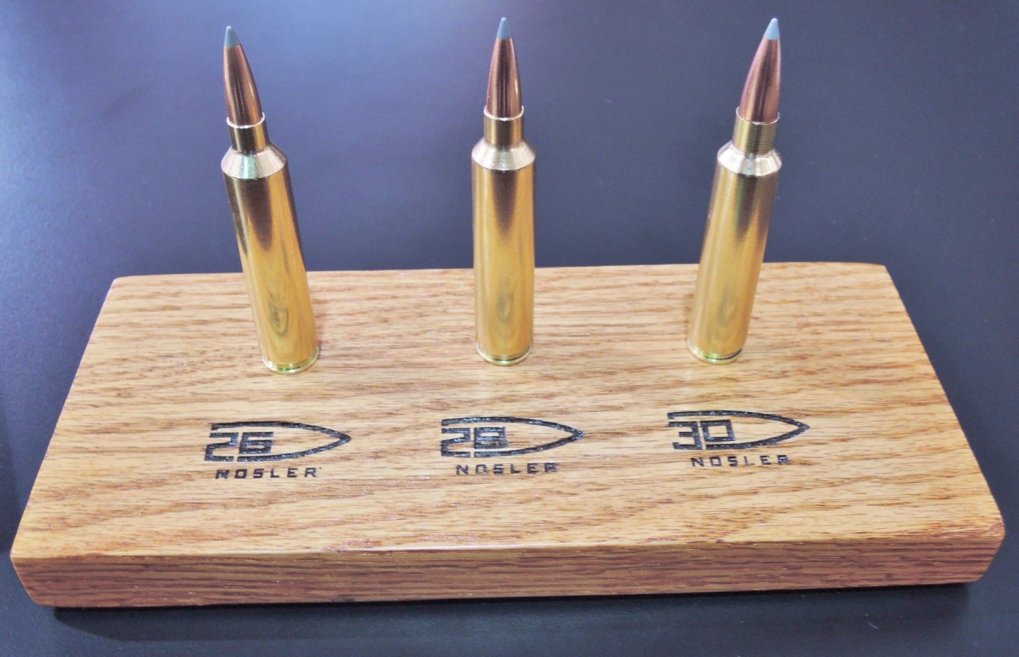 Calibro .30 Nosler Calibro .30 Nosler, basato sullo stesso bossolo dei calibri .26 Nosler e  .28 Nosler ma progettato per offrire le prestazioni di un calibro .30  Magnum