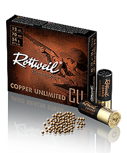 Cartucce Rottweil: un grande classico sempre in evoluzione Confezione di cartucce Rottweil Copper Unlimited