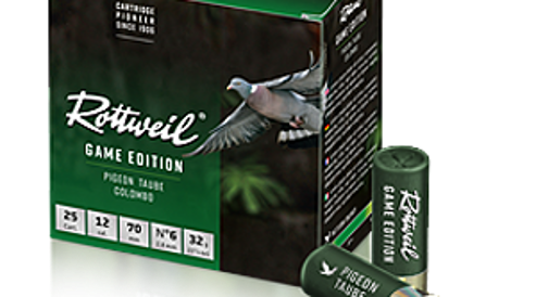 Confezione di cartucce Rottweil Game Edition colombaccio