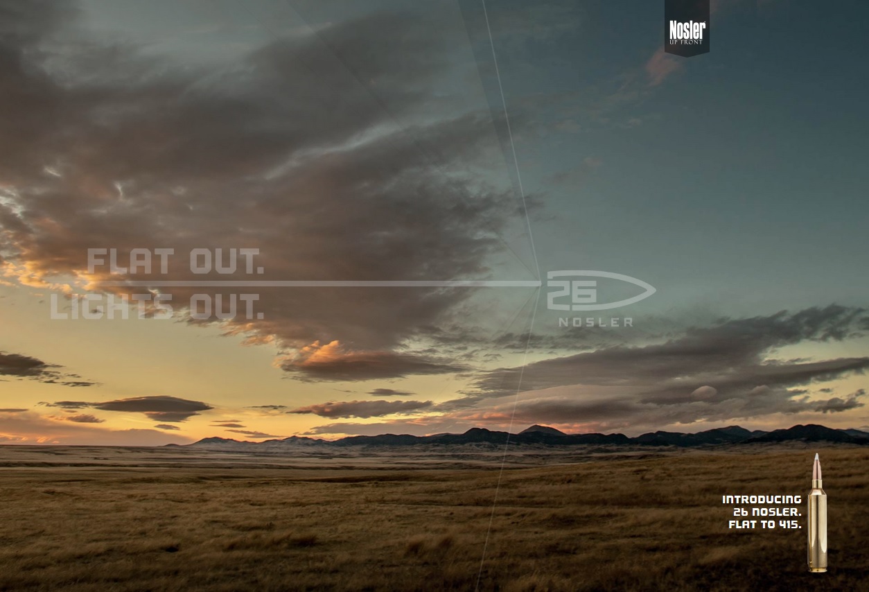 munizioni: .26 Nosler, il nuovo calibro da caccia