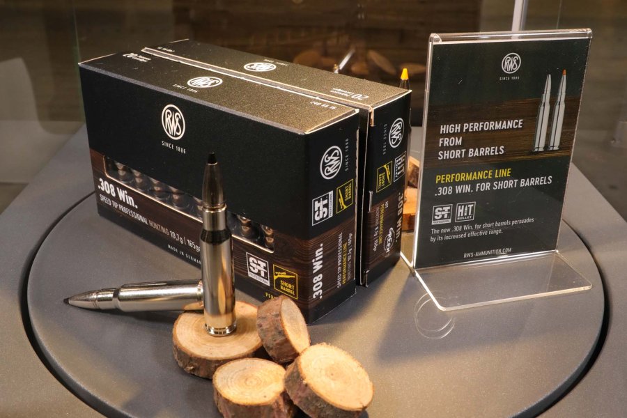 Nuove munizioni RWS a IWA 2018 La nuova cartuccia da caccia RWS per canne corte del calibro .308 Win.