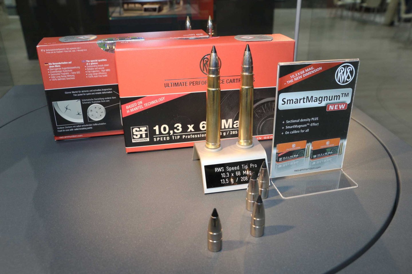 RWS novità 2017: 10,3 x 68 Magnum e Speed Tip Professional La confezione delle munizioni RWS 10,3x68 Magnum