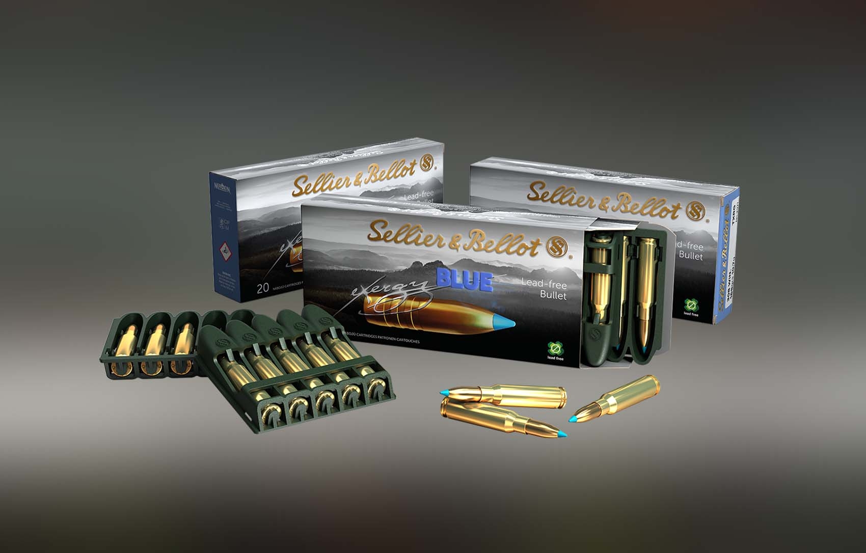 sellier & bellot: Nuove cartucce senza piombo Sellier & Bellot Exergy Blue sellier & bellot: Nuove cartucce senza piombo Sellier & Bellot Exergy Blue