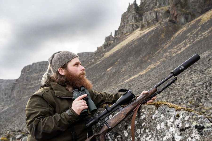 Swarovski Optik EL Pure usato dal cacciatore Gunnar in Islanda