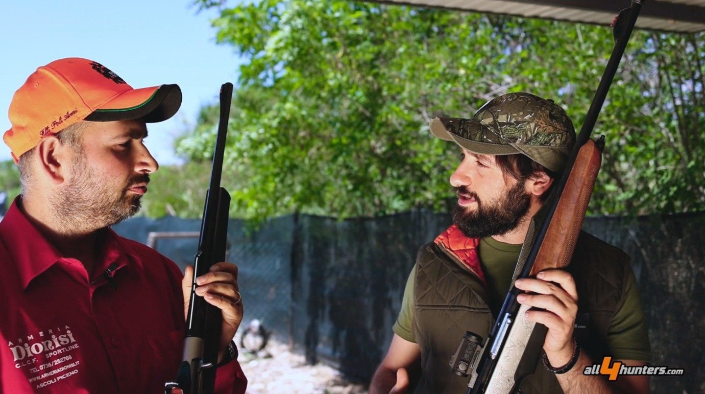 Punti rossi al test al campo di tiro