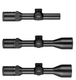 Nuovi cannocchiali Blaser B2, compatti e ottimizzati per l’uso con aggiuntivi I tre modelli di cannocchiali Blaser B2