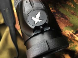 Swarovski Z8i 0,75-6x20, una nuova dimensione per le ottiche da battuta Levetta accensione del reticolo del cannocchiale Swarovski Z8i 0,75-6x20