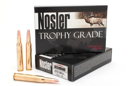 Munizioni Nosler calibro .270 Winchester