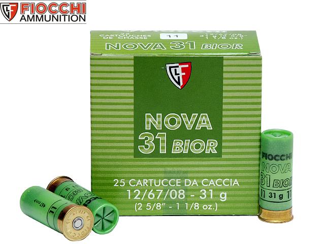 Fiocchi Nova 31 Bior, cartuccia da 31 grammi in piombo 11, ottima soluzione...