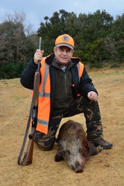A caccia di cinghiali. Il tiro in battuta: controllo e precisione A caccia di cinghiali. Il tiro in battuta: controllo e precisione