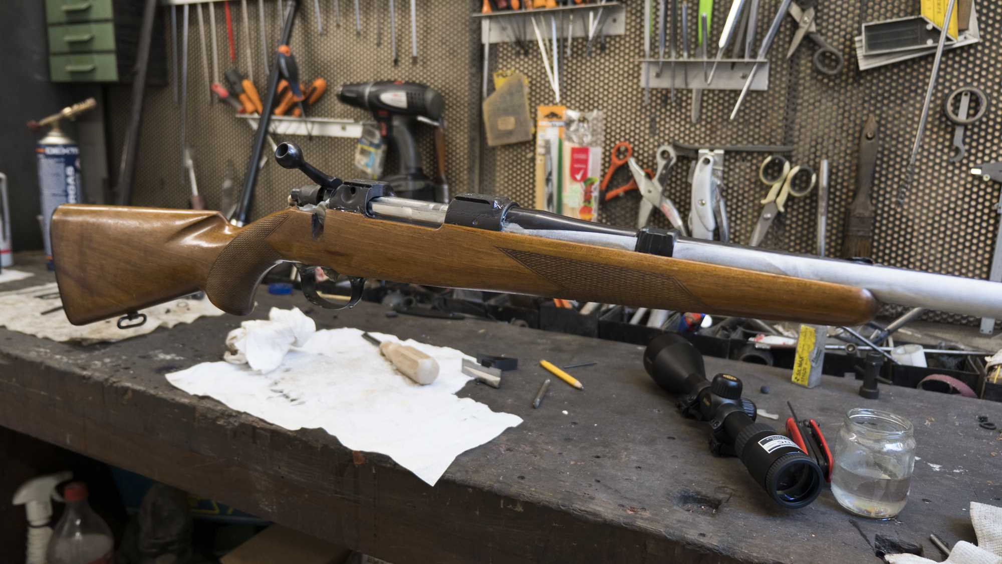 armeria-dionisi: Armeria Dionisi: bedding della carabina