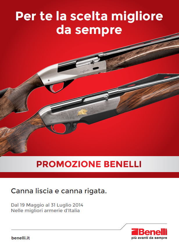 benelli: Benelli Promozione canna liscia e canna rigata
