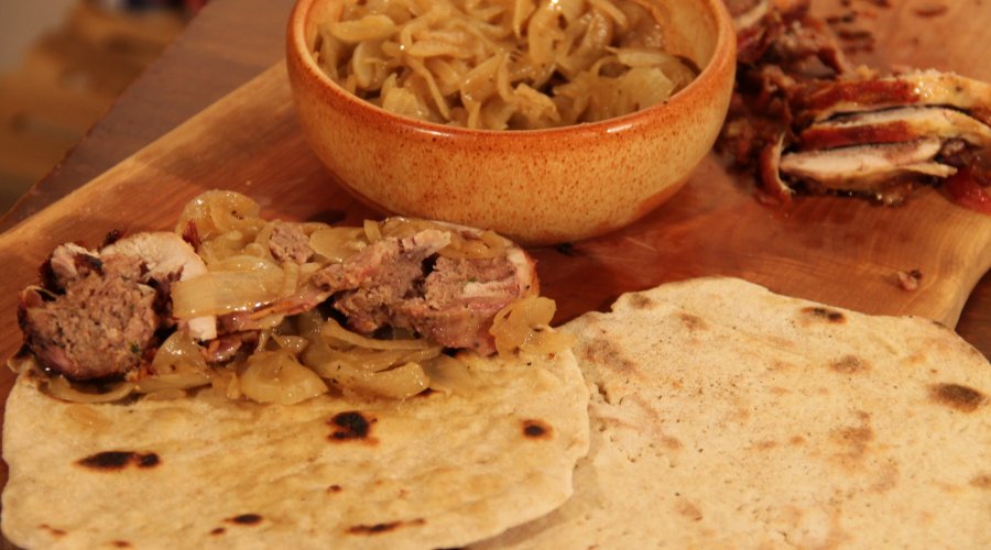 Caccia e cucina con Franchi: kebab di pernici e starne