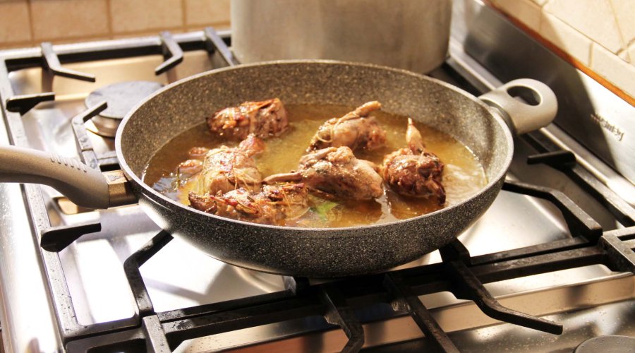 Caccia e cucina con Franchi