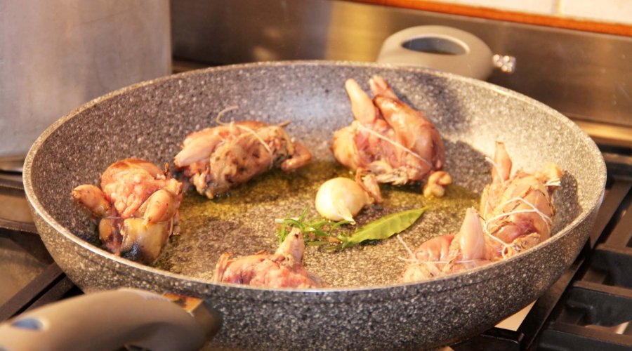 Caccia e cucina con Franchi