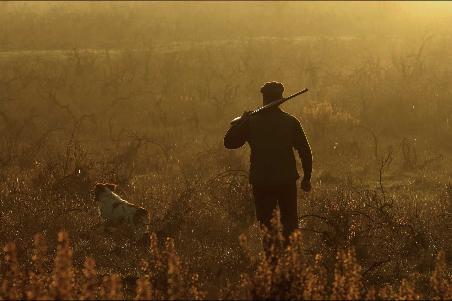 Cacciatori e pescatori a sostegno dei terremotati del centro Italia Cacciatore con breton